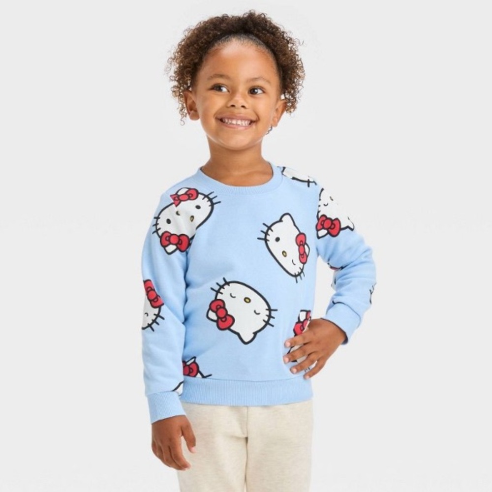 Hello kitty fleece sweatshirt 5T
